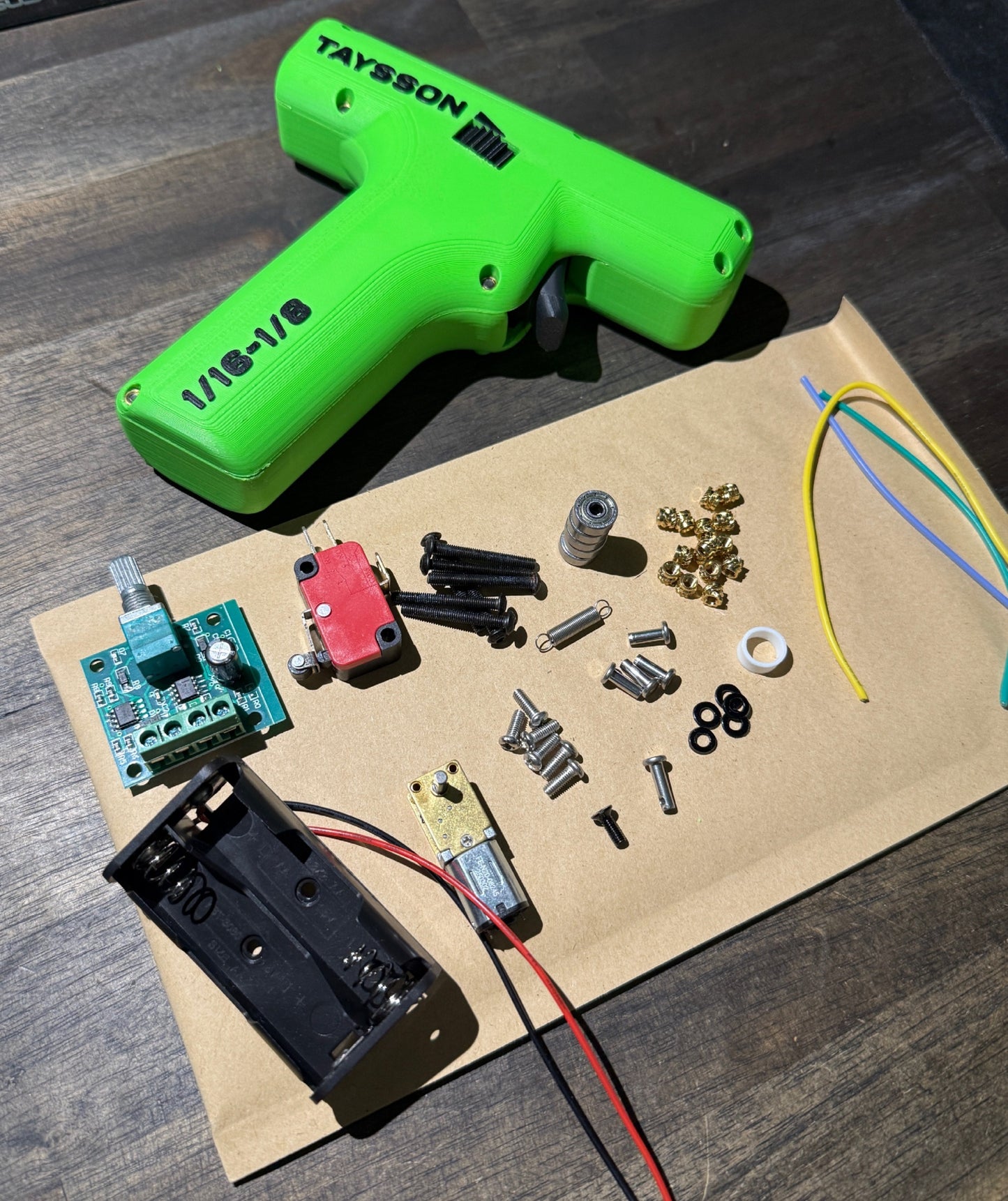 TAYSSON TIG FEEDER - Build Kit